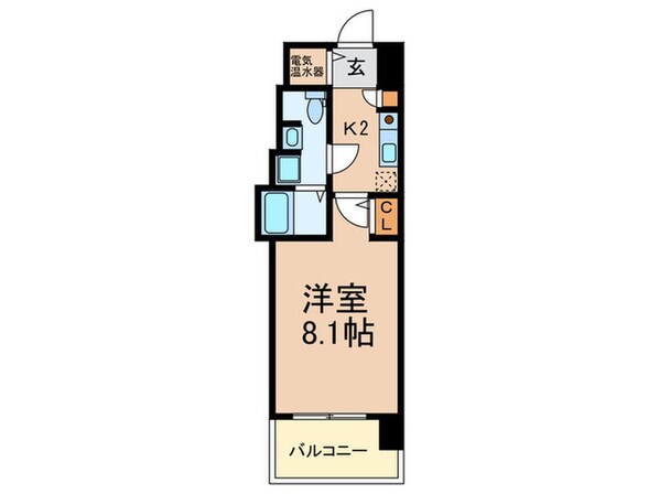 グラマシー京橋の物件間取画像